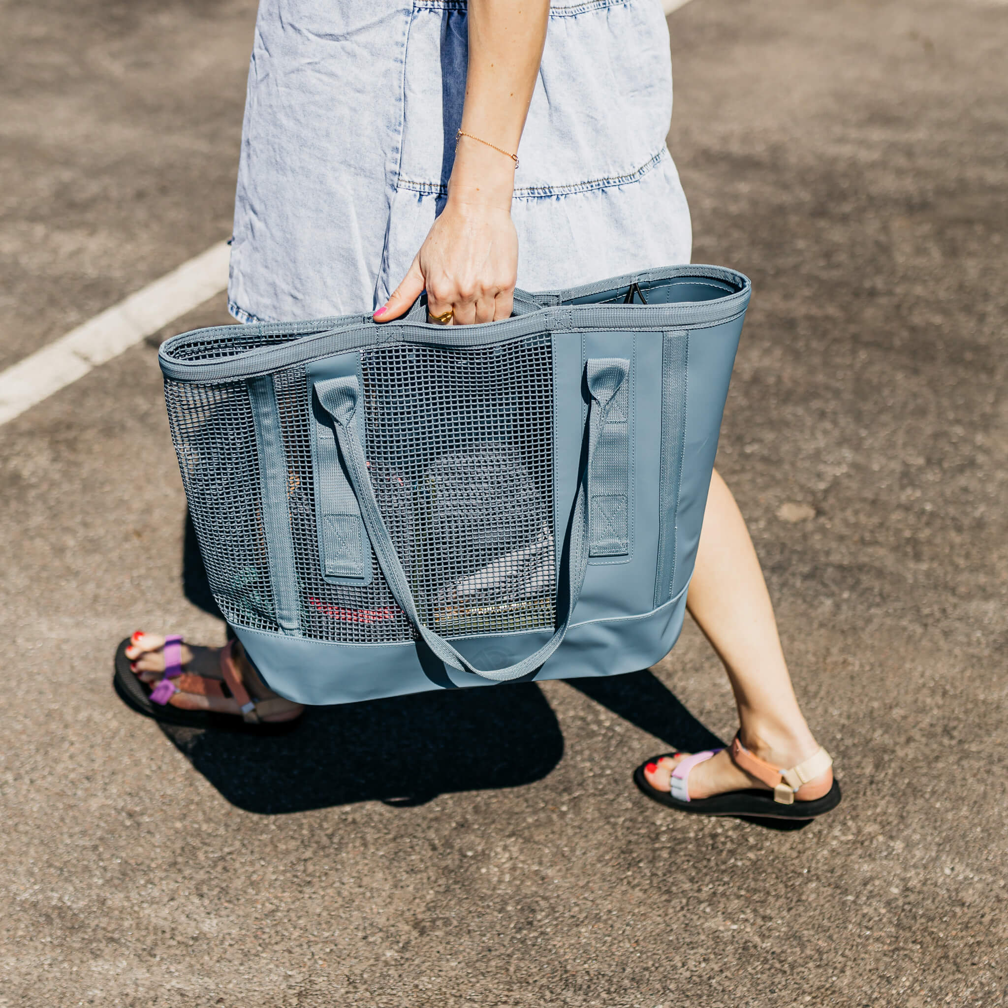CASSI | Beach Tote Bag | Waterproof Bottom - Image 45