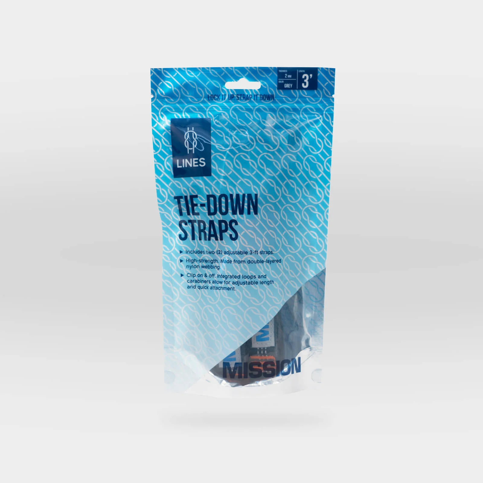 REEF Tie-Down Straps | 2-PK Straps & Clips for Inflatables - Image 3